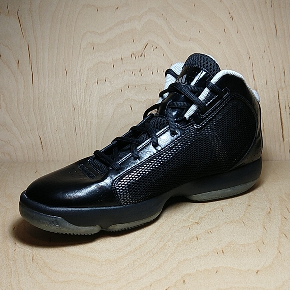 Adidas Alive LT Black midtop basketball shoes 10.5 - Picture 4 of 8